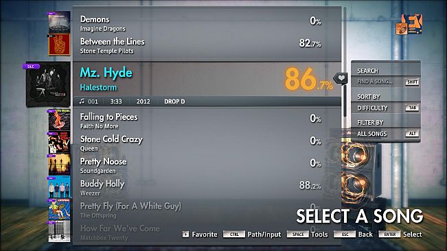 Rocksmith 2014 Edition – Remastered – Halestorm - “Mz. Hyde”