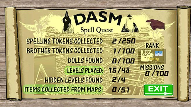 World of DASM, DASM Spell Quest