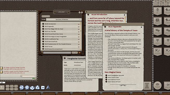 Fantasy Grounds - Sanctuary of Belches (5E)