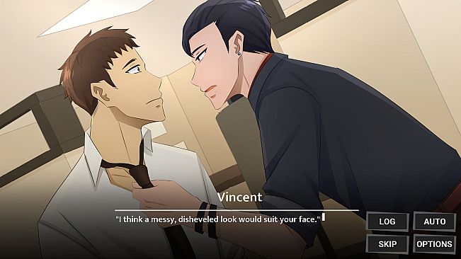 My Douchey Boss Has a Gentle Twin Brother?! - BL Visual Novel