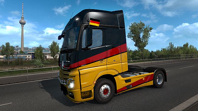 Euro Truck Simulator 2 - Window Flags
