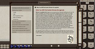 Fantasy Grounds - Ultimate Strongholds