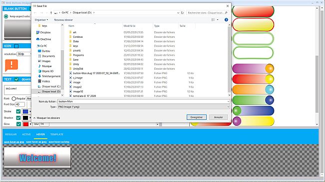 Web Buttons Designer