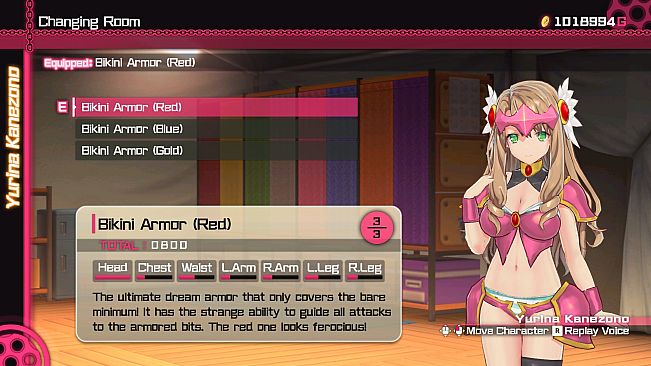 Bullet Girls Phantasia - Costume Set: Bikini Armors