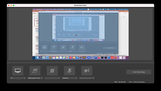BetterRecorder - Capture Screen, Video, Audio for Mac
