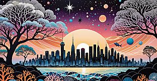 AI-VJ - Urban Mosaic 4k Visuals