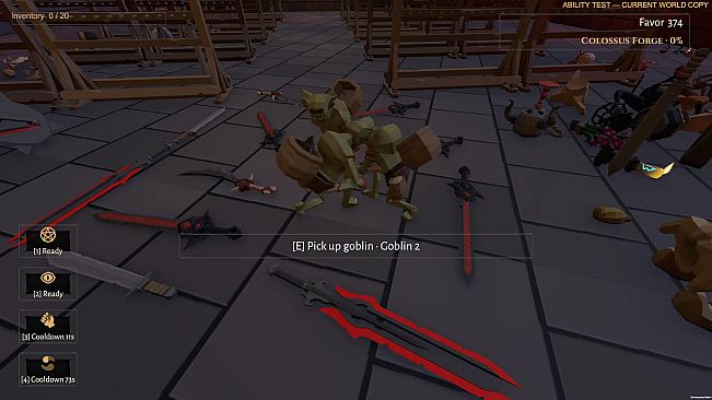 Order, My Lord! Tidy Up the Dungeon