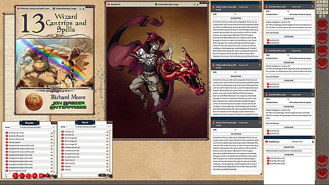 Fantasy Grounds - 13 Class Options Bundle