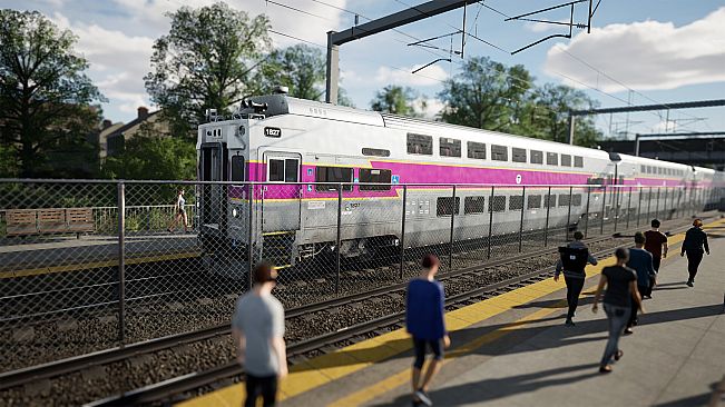 Train Sim World 7: MBTA Providence/Stoughton Line HSP46 Add-On