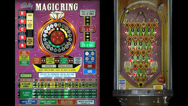 Bingo Pinball Gameroom - Bally Magic Ring