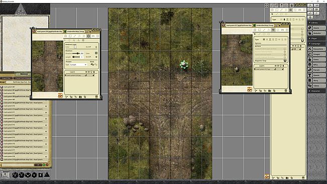 Fantasy Grounds - Pathfinder RPG - Map Pack: Road System