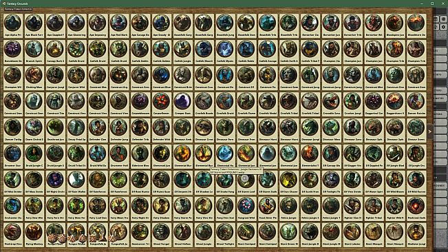 Fantasy Grounds - Fantasy Token Collection - Jungle Denizens 01