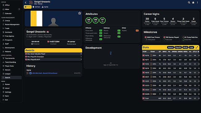 Basketball Legacy Manager 26