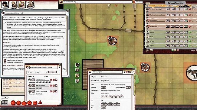 Fantasy Grounds - Pathfinder 2 RPG - Extinction Curse AP 4: Siege of the Dinosaurs