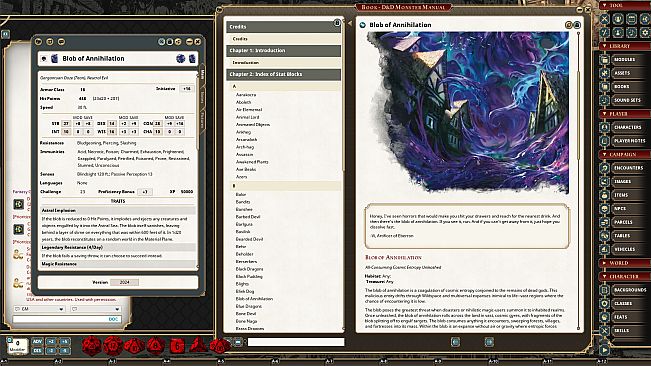 Fantasy Grounds - Dungeons & Dragons Monster Manual