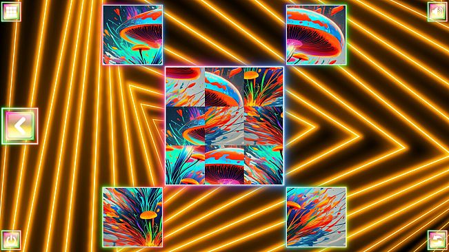 Neon Fantasy: Mushrooms