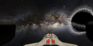 VR Black Hole Travel Hypothesis