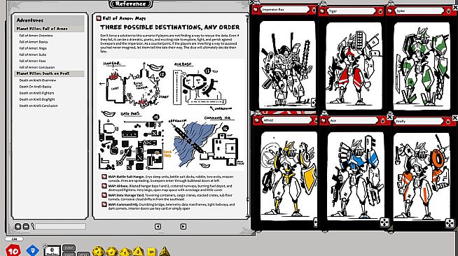 Fantasy Grounds - Index Card RPG