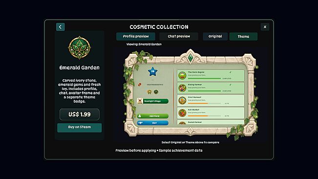 Cozy Farm - Emerald Garden Theme