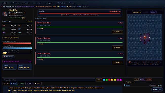 Crystaria Online