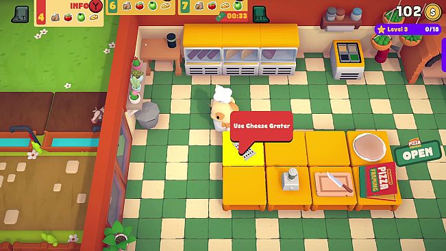 Cat&Rabbit Pizza Farming