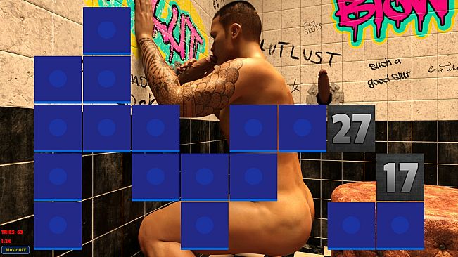 Sexy Memory Puzzle - Gay Gloryhole