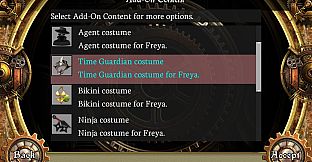 AeternoBlade - Time Guardian Costume