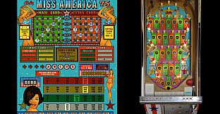 Bingo Pinball Gameroom - Bally Miss America 75