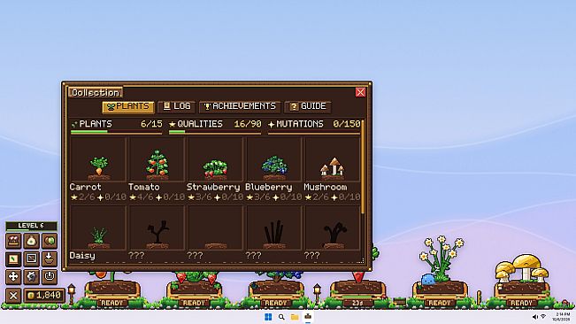Taskbar Garden