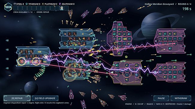 Deep Space Starship Repair