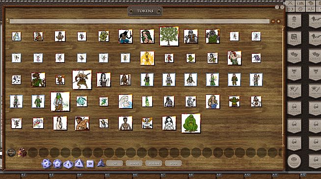 Fantasy Grounds - Gaming #7: Constructs, Elementals, & Fey (Token Pack)