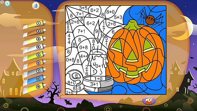 Color by Numbers - Halloween