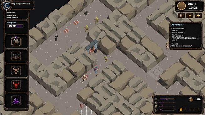 Fame & Fear: Dungeon Architect