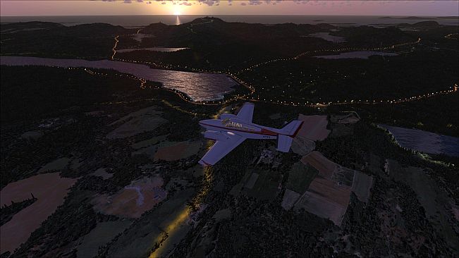 FSX Steam Edition - Night Environment: Norway Add-On