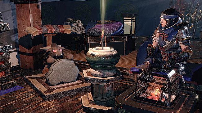 Monster Hunter Rise - "Stuffed Rajang" Hunter layered weapon (Bow)