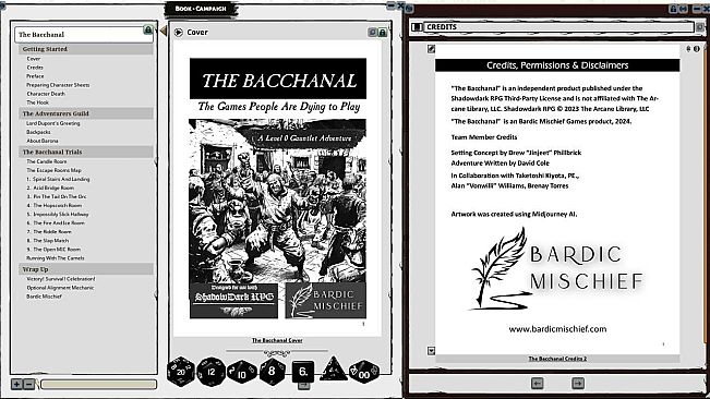 Fantasy Grounds - Shadowdark - The Bacchanal