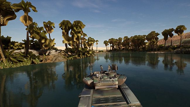 VR Military Reporter in Middle East (with tanks & helicopters)