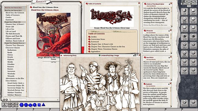Fantasy Grounds - Blood Sea: the Crimson Abyss