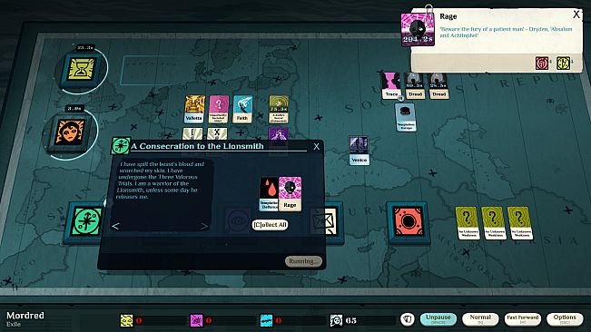 Cultist Simulator: The Exile