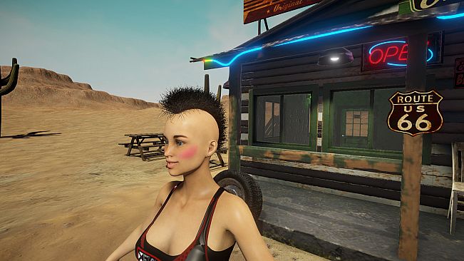 Hairs for 3D Visual Novel Maker