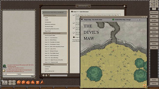 Fantasy Grounds - Dungeon Crawl Classics Day #2: Beneath the Well of Brass