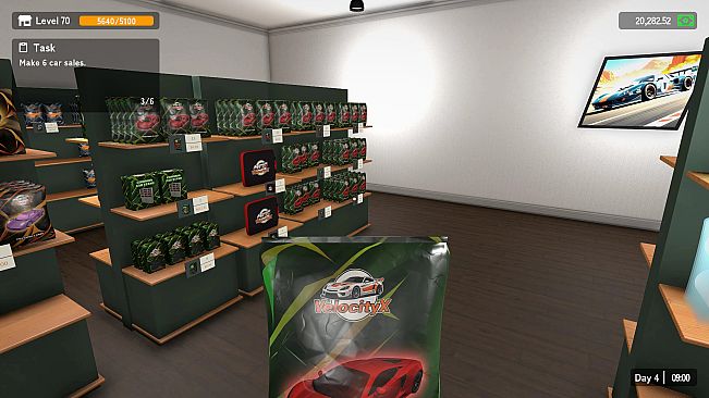 Collectible Cars Shop Simulator