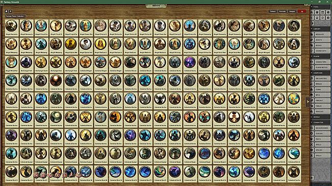 Fantasy Grounds - Fantasy Token Collection - Celestial 01