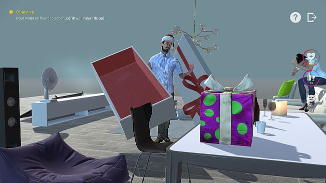 You have a drunk friend