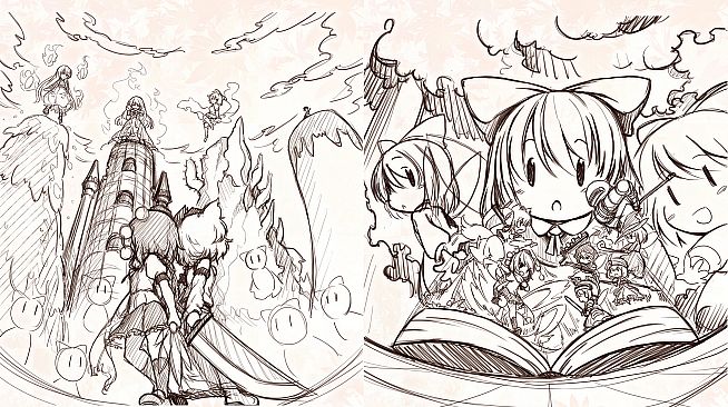 デジタルリミテッドパック [サントラ+アートブック] / 数码限定版［原声音轨+插画集］/ Digital LimitedPack [OST + Art Book] / (Touhou Double Focus)