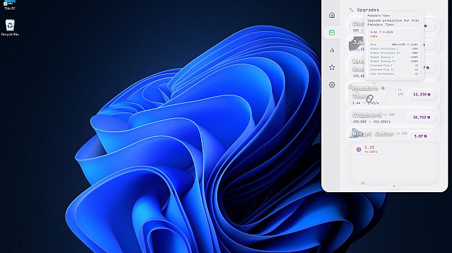 Widget Idle