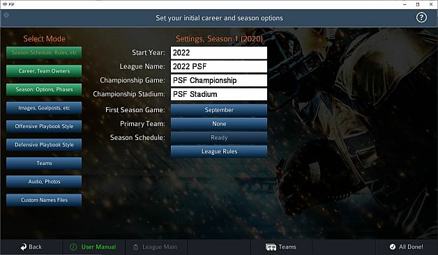 Pro Strategy Football 2023