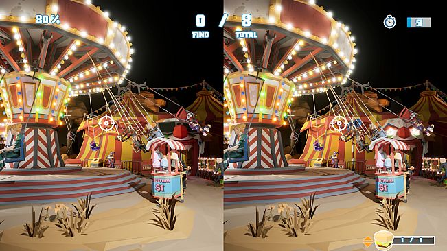 Find X :  Shoot the Difference in 4D