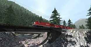Trainz Plus DLC - Canadian Rocky Mountains Viktor Lake to Ross Peak and Glacier