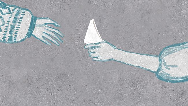 Grief like a stray dog